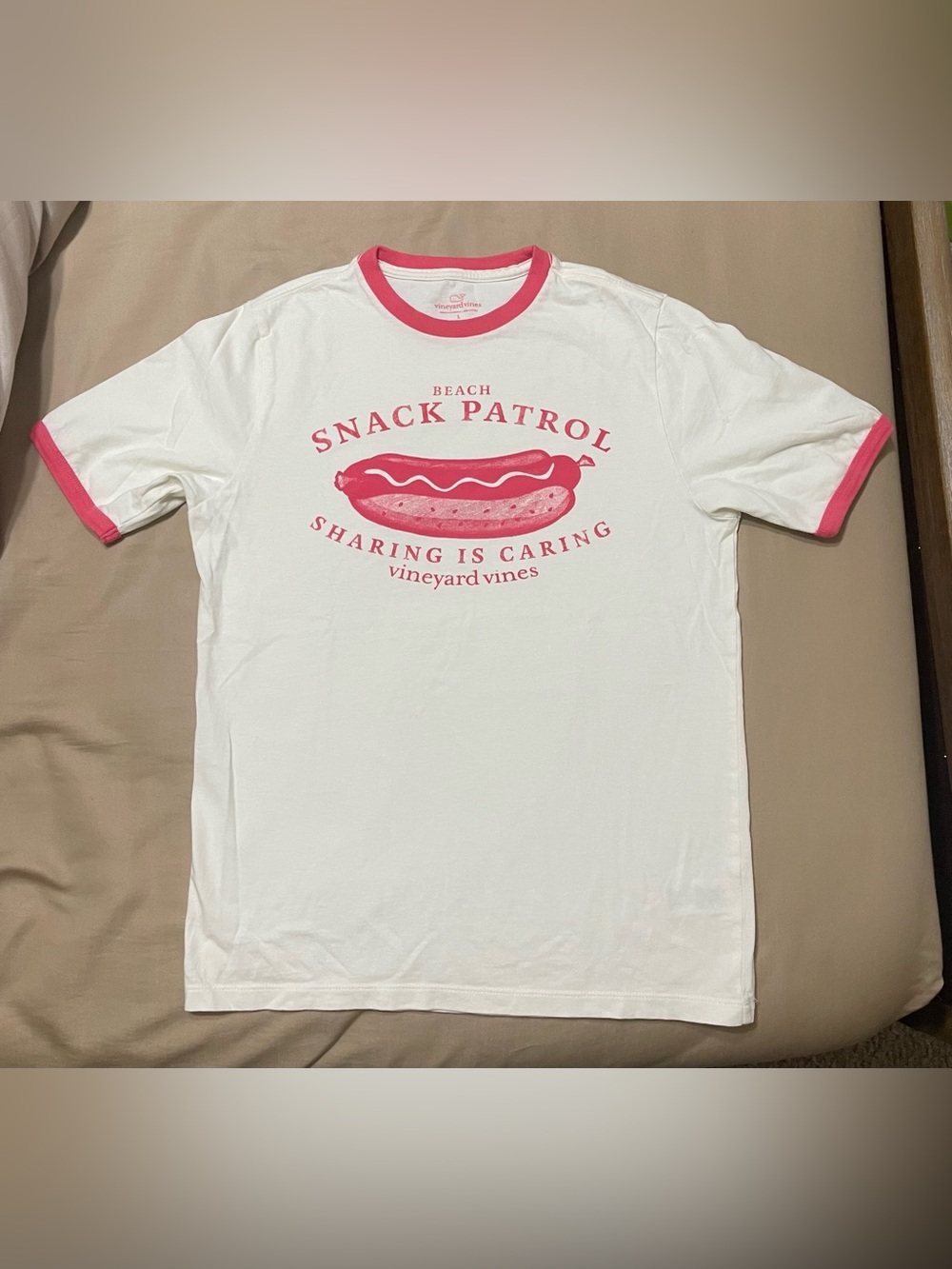 Vineyard Vines Boys Snack Patrol T-Shirt —size Boys-L